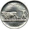 Image 2 : Albania. Platinum Prova 100 Francs, 1927-V. BU