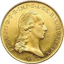 Austrian Netherlands. Sovrano, 1793-V (Gunzberg). NGC AU55