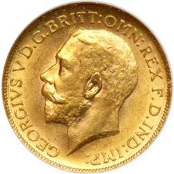 Canada. Sovereign, 1911-C. NGC MS62