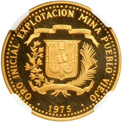 Dominican Republic. 100 Pesos, 1975