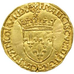 France. 1 Ecu d'or, ND. NGC AU