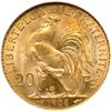 Image 2 : France. 20 Francs, 1908. NGC MS66