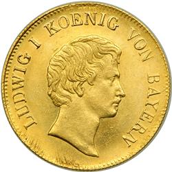 German States - Bavaria. Ducat, 1835. NGC AU