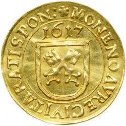 0658- Regensburg. Goldgulden, 1617