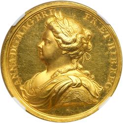 Great Britain. Gold Medal, 1713. NGC MS61