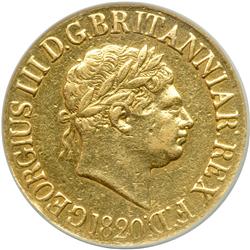 Great Britain. Sovereign, 1820