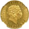 Image 1 : Great Britain. Half Sovereign, 1820. NGC MS62