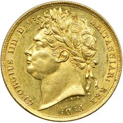 Great Britain. Sovereign, 1824. NGC MS62