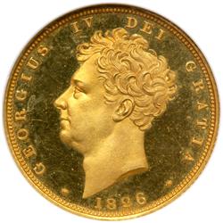Great Britain. Proof Sovereign, 1826. NGC PF65