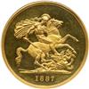 Image 2 : Great Britain. Proof 5 Pounds, 1887. NGC PF61