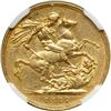 Image 2 : Great Britain. Sovereign, 1887. NGC VF25