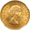 Image 1 : Great Britain. Sovereign, 1957. NGC MS63