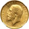 Image 1 : India- British. Sovereign, 1918-I. NGC MS62