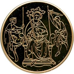Israel. Gold 10 New Sheqalim plus silver 2 and 1 New Sheqel, 1995. PF