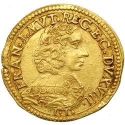 Italian States - Modena. 4 Scudi d'oro, ND. NGC AU