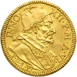 Italian States - Papal/Roman States. Doppia (2 Scudi d'oro), Yr.VI.. NGC AU