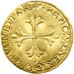 Italian States - Venice. Scudo d'oro, ND. NGC EF