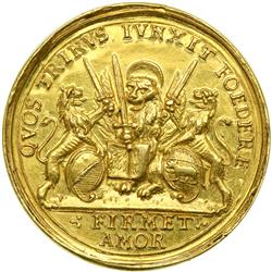 Italian States - Venice. Gold Medal, 1706. NGC AU58