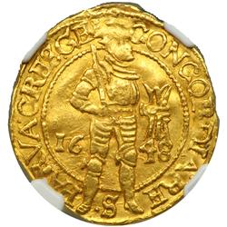 Netherlands - Gelderland. Ducat, 1648. NGC EF40
