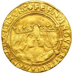 Spain. 2 Excelentes, ND (Toledo). NGC EF