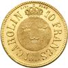 Image 2 : Sweden. 1 Carolin - 10 Francs, 1868. NGC MS64