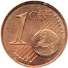 Image 1 : Belgium. Mint Error 1 Euro Cent, ND (1999-). ANACS MS64
