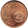 Image 2 : Belgium. Mint Error 1 Euro Cent, ND (1999-). ANACS MS64