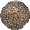 Image 1 : German States - Saxe-Meissen. Shield Groschen, ND. NGC EF40