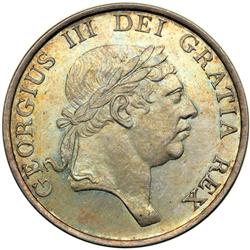 Great Britain. Three Shillings Bank Token, 1813. NGC MS64