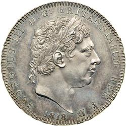Great Britain. Crown, 1818. NGC MS63