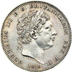 Great Britain. Crown, 1819. NGC UNC