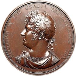 Great Britain. Medal, 1821. EF