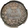 Image 2 : Great Britain. Proof Sixpence, 1834. NGC PF62