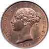 Image 1 : Great Britain. 1/2 Penny, 1841. PCGS MS65