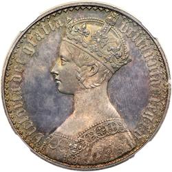 Great Britain. Gothic Crown, 1847. NGC PF65
