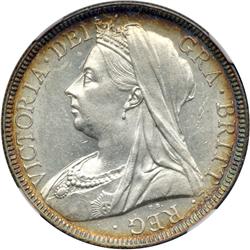 Great Britain. Halfcrown, 1898. NGC AU58