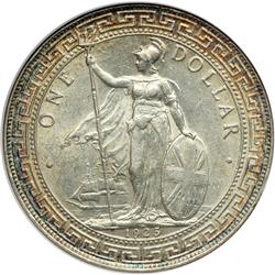 Great Britain. Trade Dollar Lot: 1908/7B, 1925, 1930