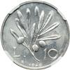 Image 2 : Italy. 10 Lire, 1946-R