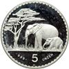 Image 1 : Namibia. 5 Unzen, 1987. PF
