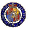Image 1 : Great Britain. Enamel Half Crown, 1818