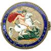 Image 1 : Great Britain. Enamel Crown, 1820