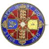 Image 1 : Great Britain. Enamel Double Florin, 1887