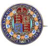 Image 1 : Great Britain. Enamel Half Crown, 1887