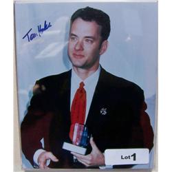 Tom Hanks Signed Photo