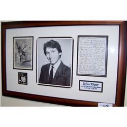John Ritter Memorabilia Display