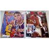 Image 1 : (2 X The Money) Two Signed Magic Johnson Magezines.