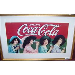 Drink Coca Cola Framed Reproduction