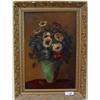 Image 1 : R. Mason signed lower right. Framed Antique/ Vintage Oil on canvas painting 23T x15W