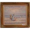 Image 1 : Oil on Canvas Impressionist style painting signed lower right Charlot.