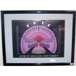 Erte Poster. With Minotaur COA.